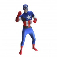 Morphsuit Captain America De luxe