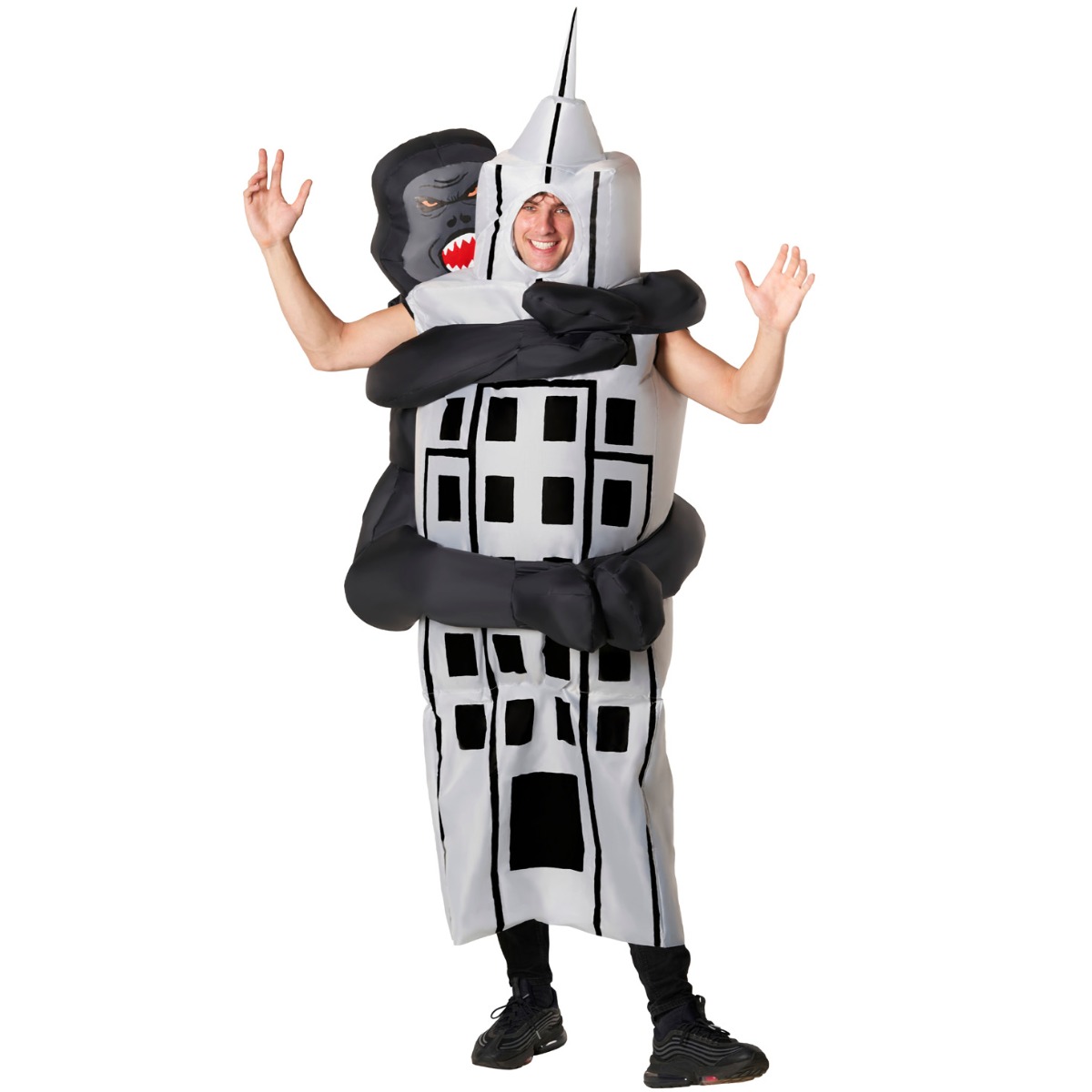 Costume Gonflable Gorille Gratte-ciel
