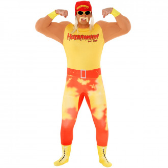 Déguisement Hulk Hogan Hulkamania Adulte