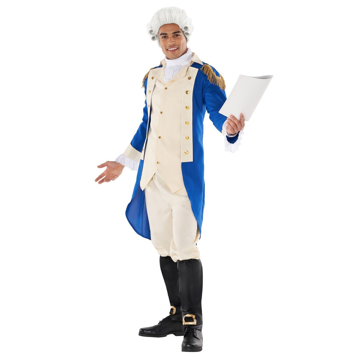 Déguisement George Washington Homme