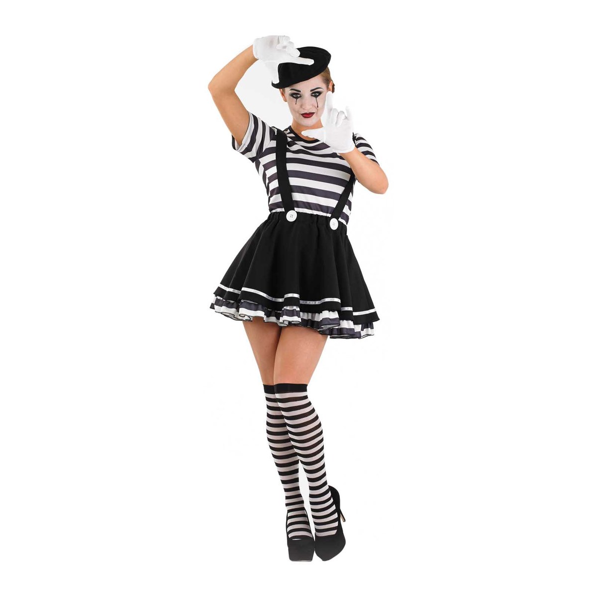 Déguisement de mime pour femme