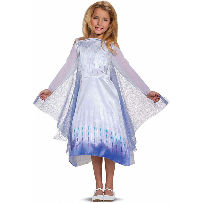 Kids Disney Frozen Snow Queen Elsa Classic Costume
