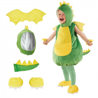 Costume de dragon vert pour tout-petits