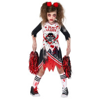 Costume de pom-pom girl zombie pour enfants