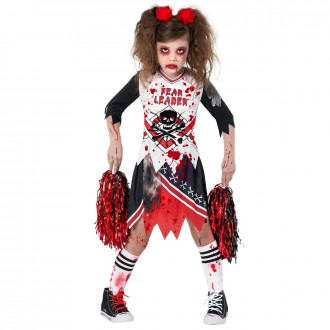 Costume de pom-pom girl zombie pour enfants