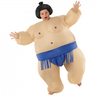 Costume gonflable de lutteur Sumo géant pour enfants