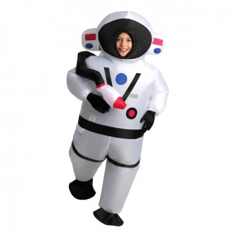 Déguisement Gonflable Astronaute avec puce sonore Enfants