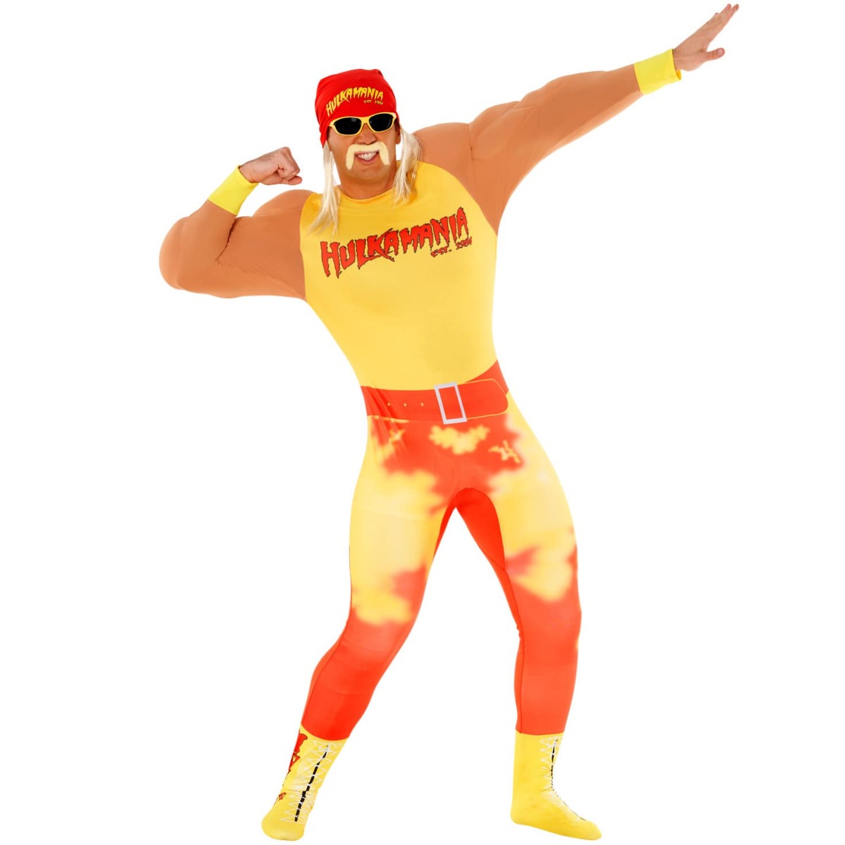 Déguisement Hulk Hogan Hulkamania Homme